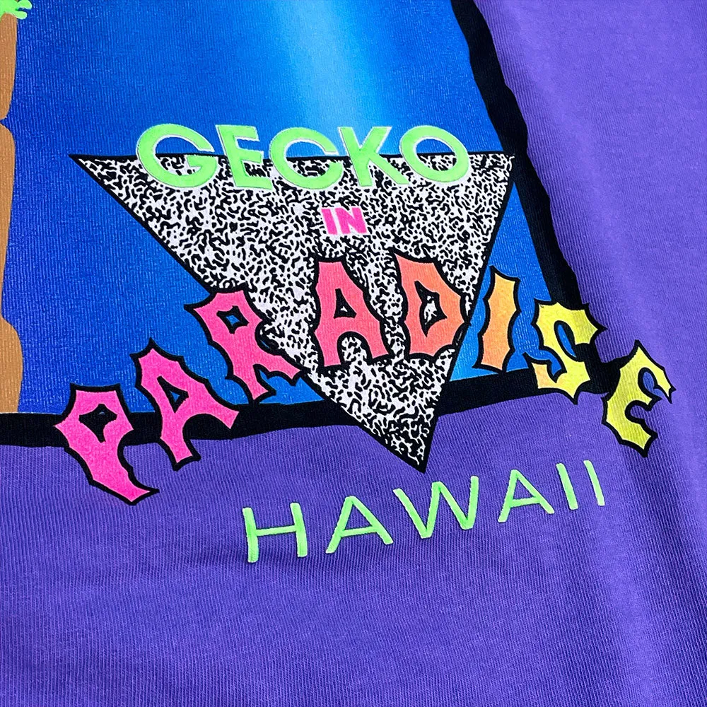 1988 Gecko In Paradise Neon Purple (Single Stitch)