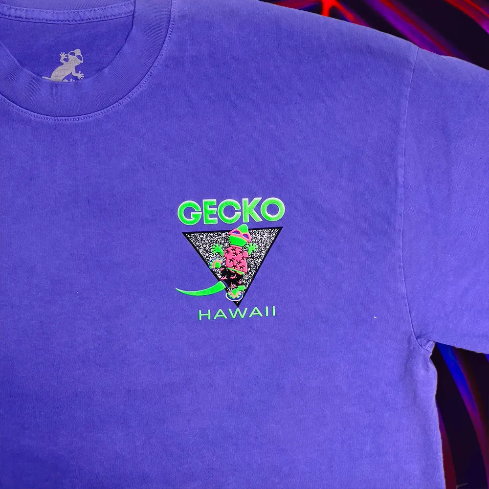 1988 Gecko In Paradise Neon Purple (Single Stitch)