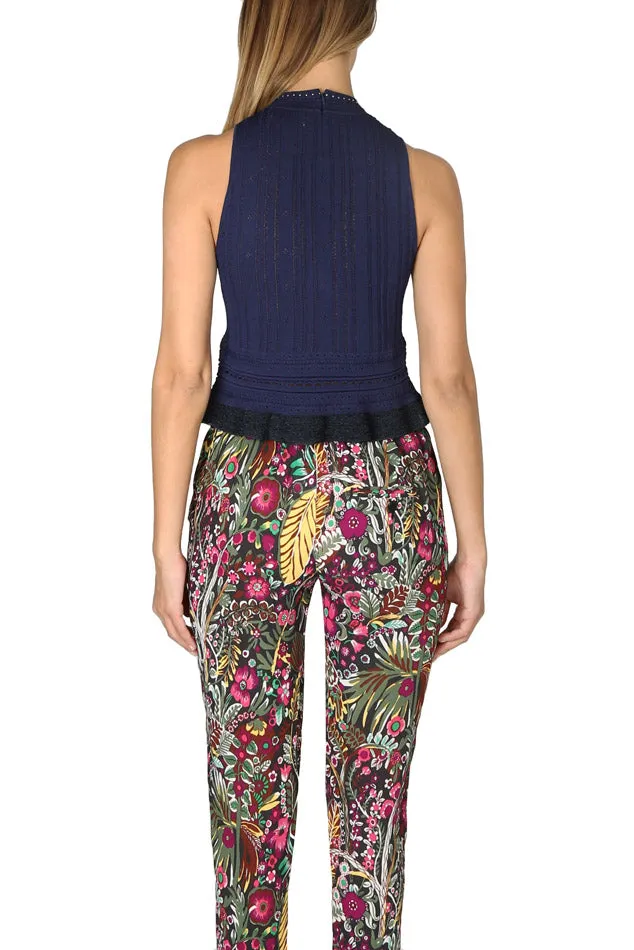 3.1 Phillip Lim Lace Cropped Tank