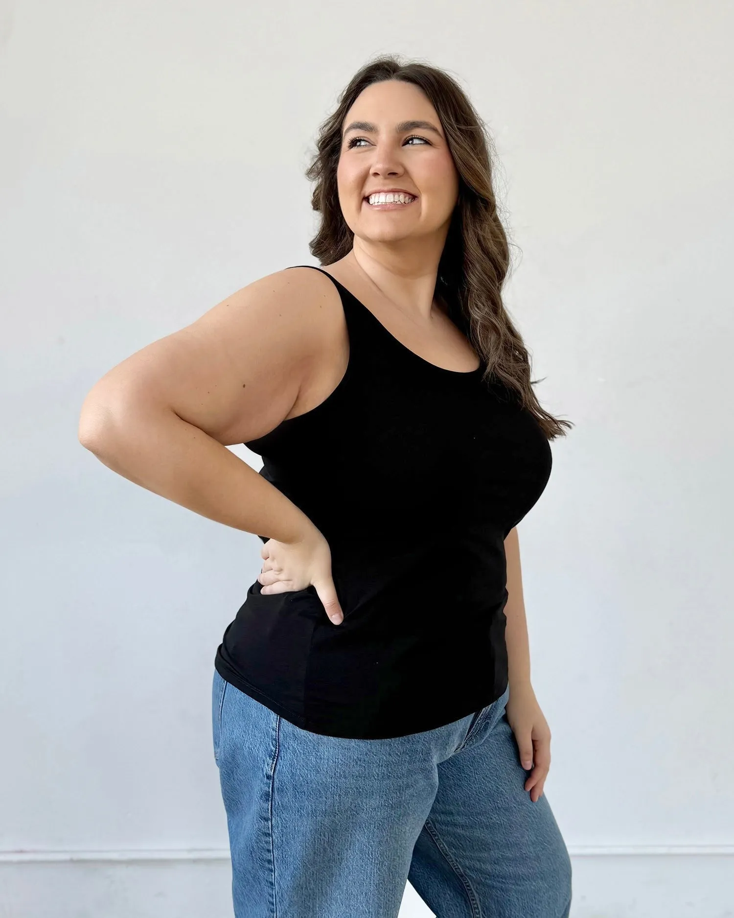 ABIGAIL tank in Black