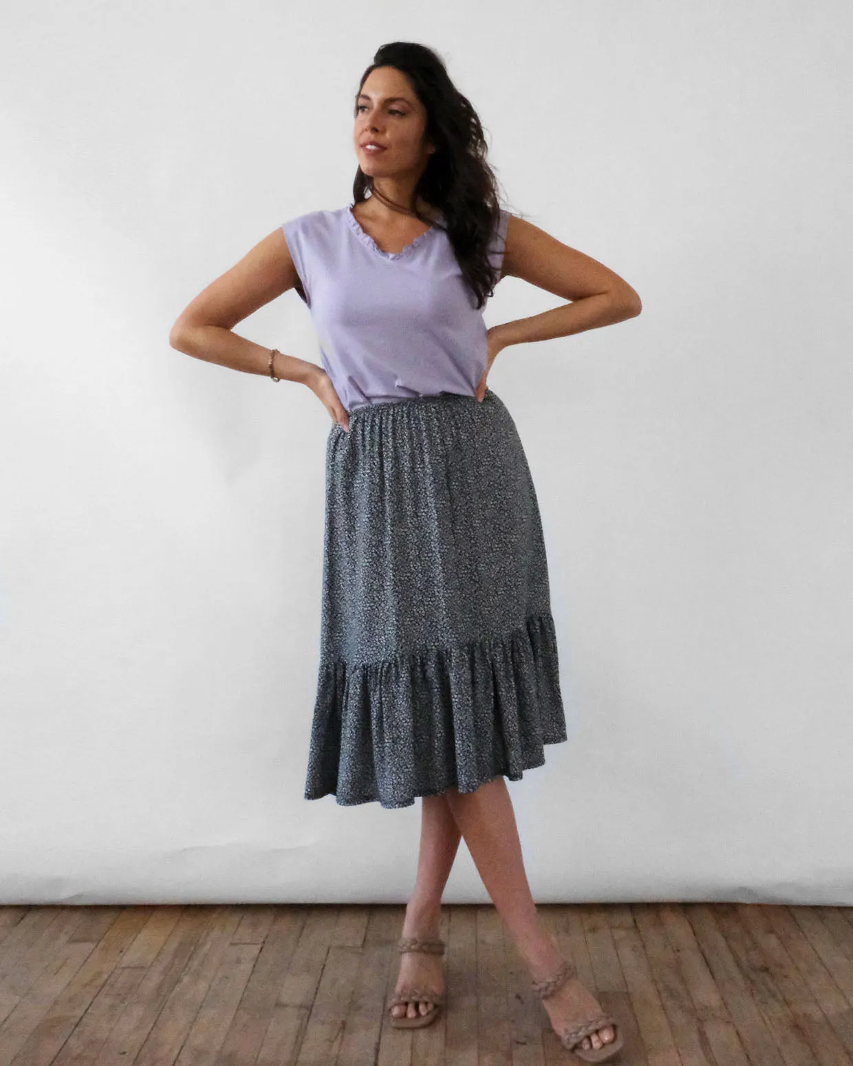 AMBROISE tank in Lavender