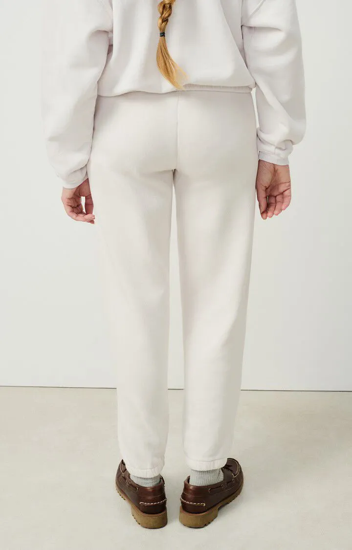 American Vintage Izubird Joggers in White