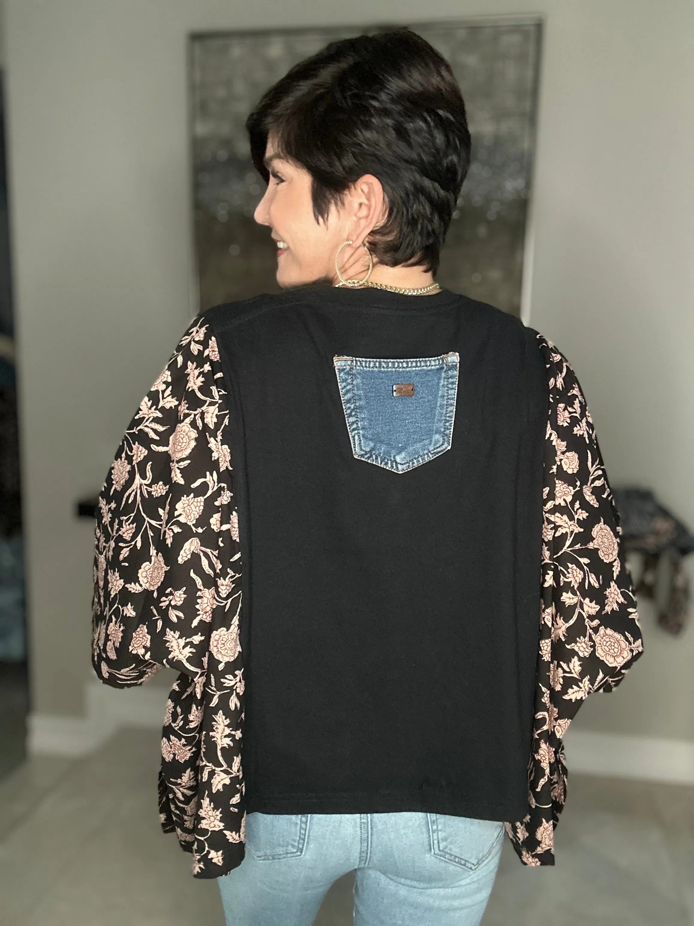 Banded Pull-Over T-Shirts-ONE OF KIND