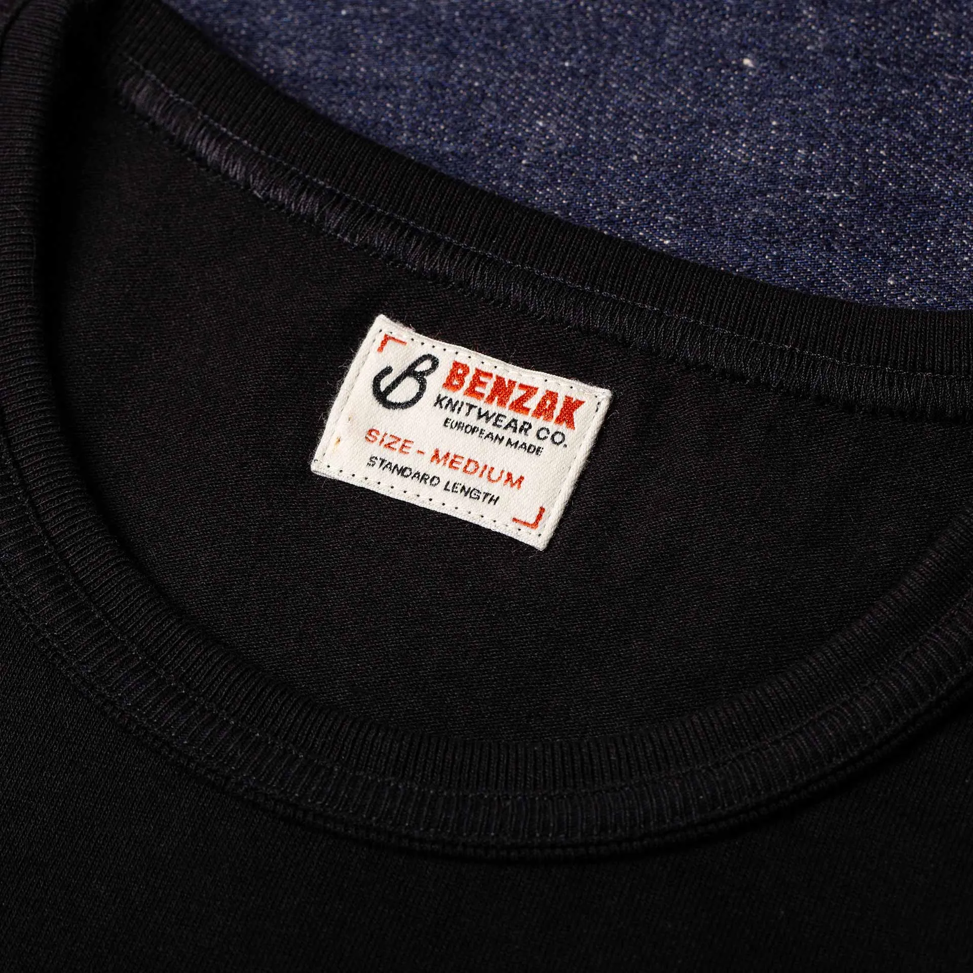BT-09 VINTAGE TEE black vintage jersey