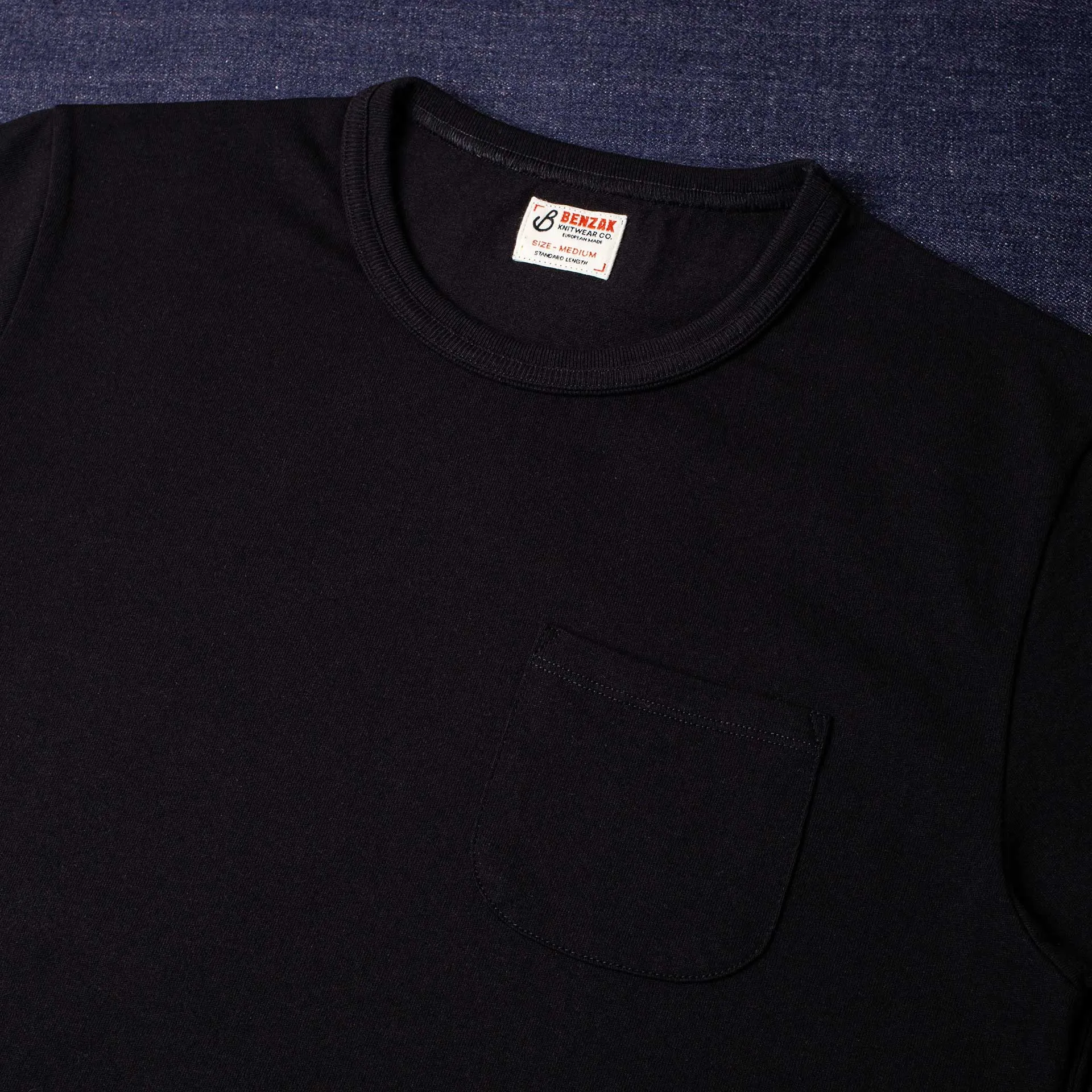 BT-09 VINTAGE TEE black vintage jersey