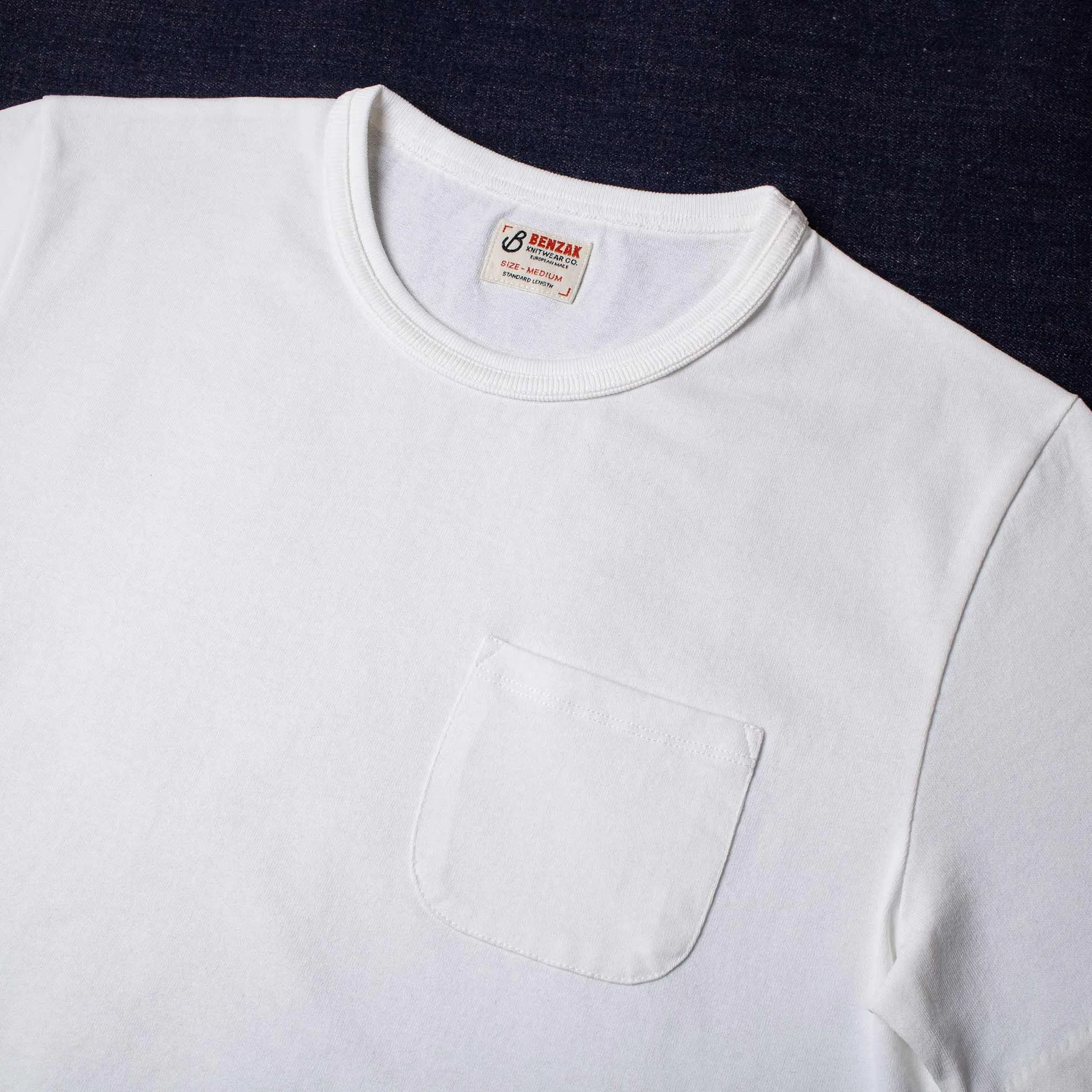 BT-09 VINTAGE TEE off white vintage jersey