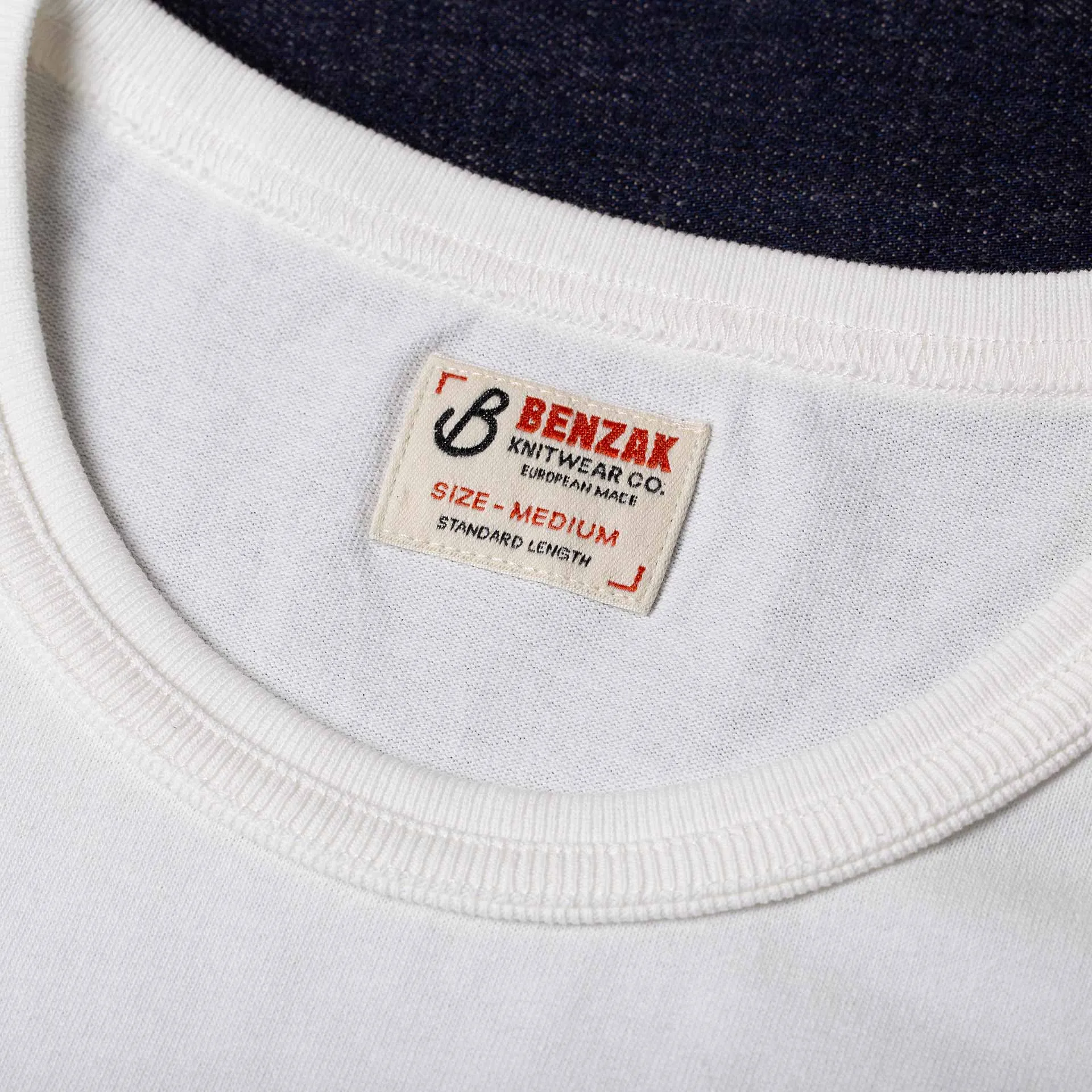 BT-09 VINTAGE TEE off white vintage jersey