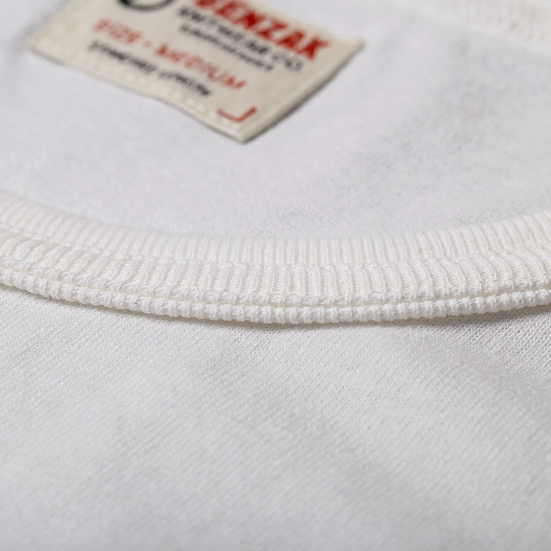 BT-09 VINTAGE TEE off white vintage jersey