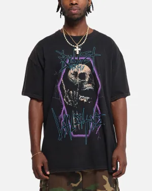 Bullet For My Valentine Metal Skull T-Shirt Black Vintage