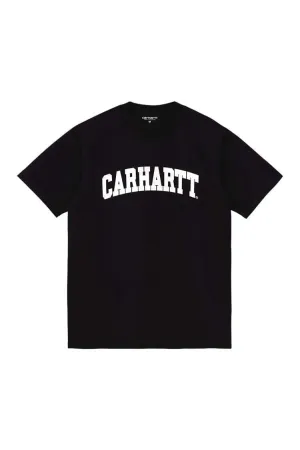 CARHARTT WIP UNIVERSITY TEE - BLACK/WHITE