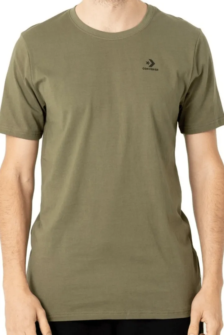 CONVERSE M STAR CHEVRON LEFT CHEST TEE - OLIVE