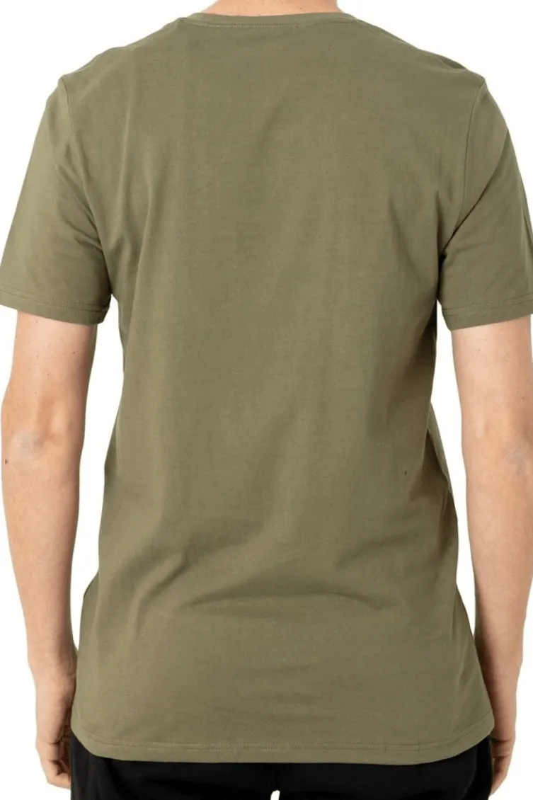CONVERSE M STAR CHEVRON LEFT CHEST TEE - OLIVE