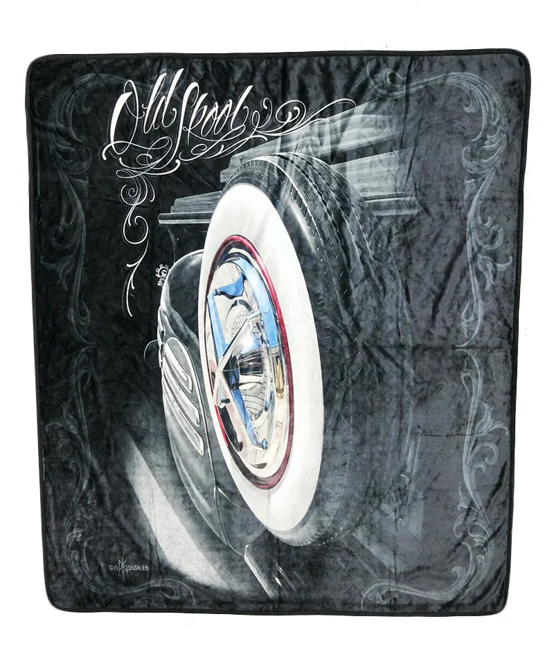 DGA TEES  Sherpa Old School- 50" x 60" Blanket