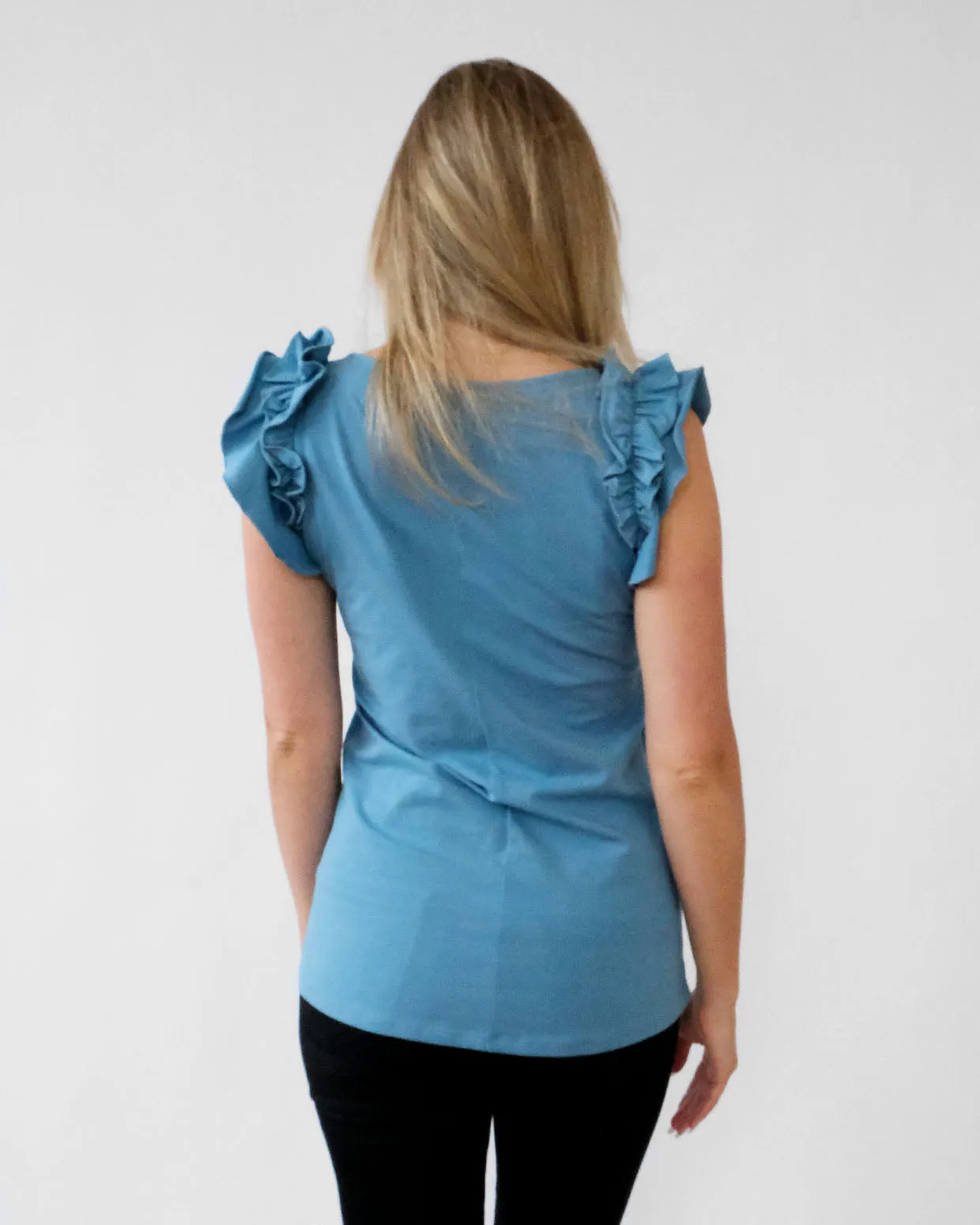 DOLLY tank in Azure Blue