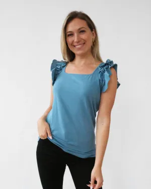 DOLLY tank in Azure Blue