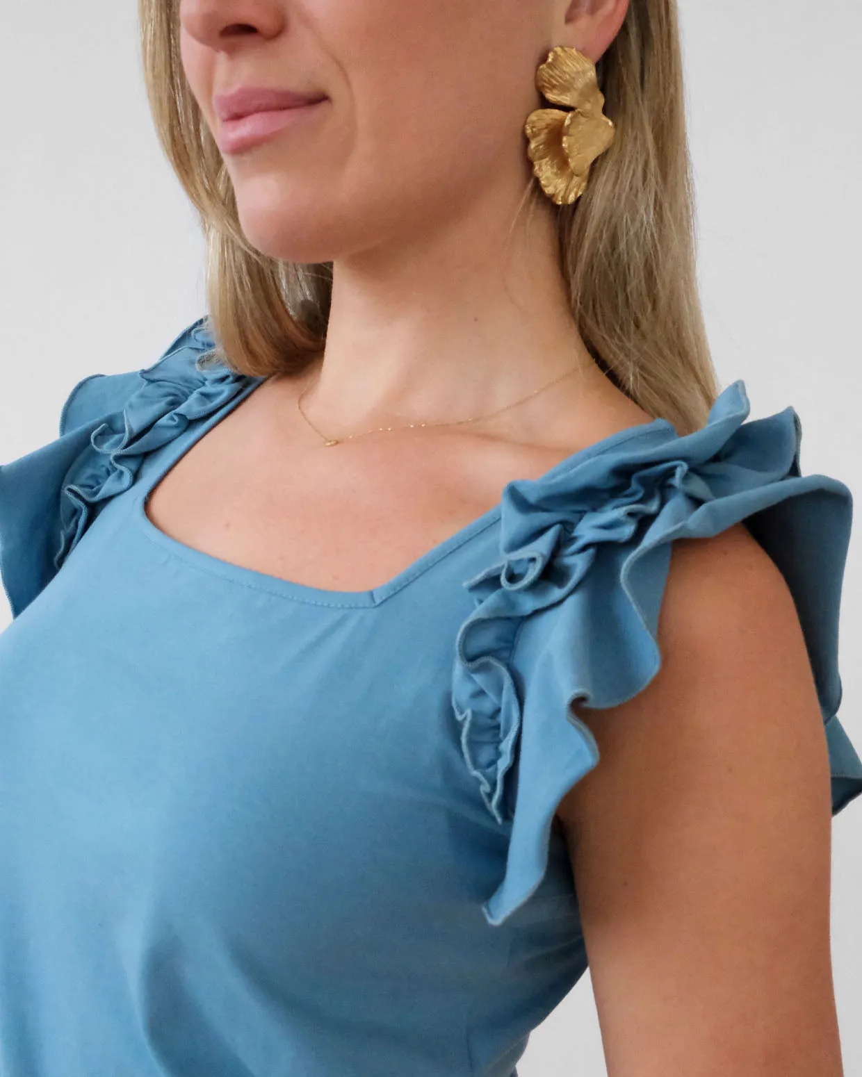 DOLLY tank in Azure Blue
