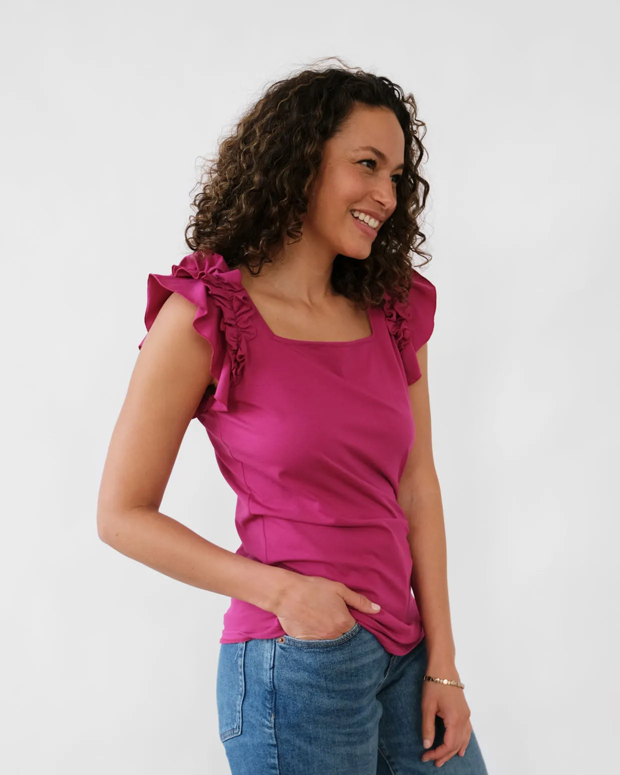 DOLLY tank in Orchid