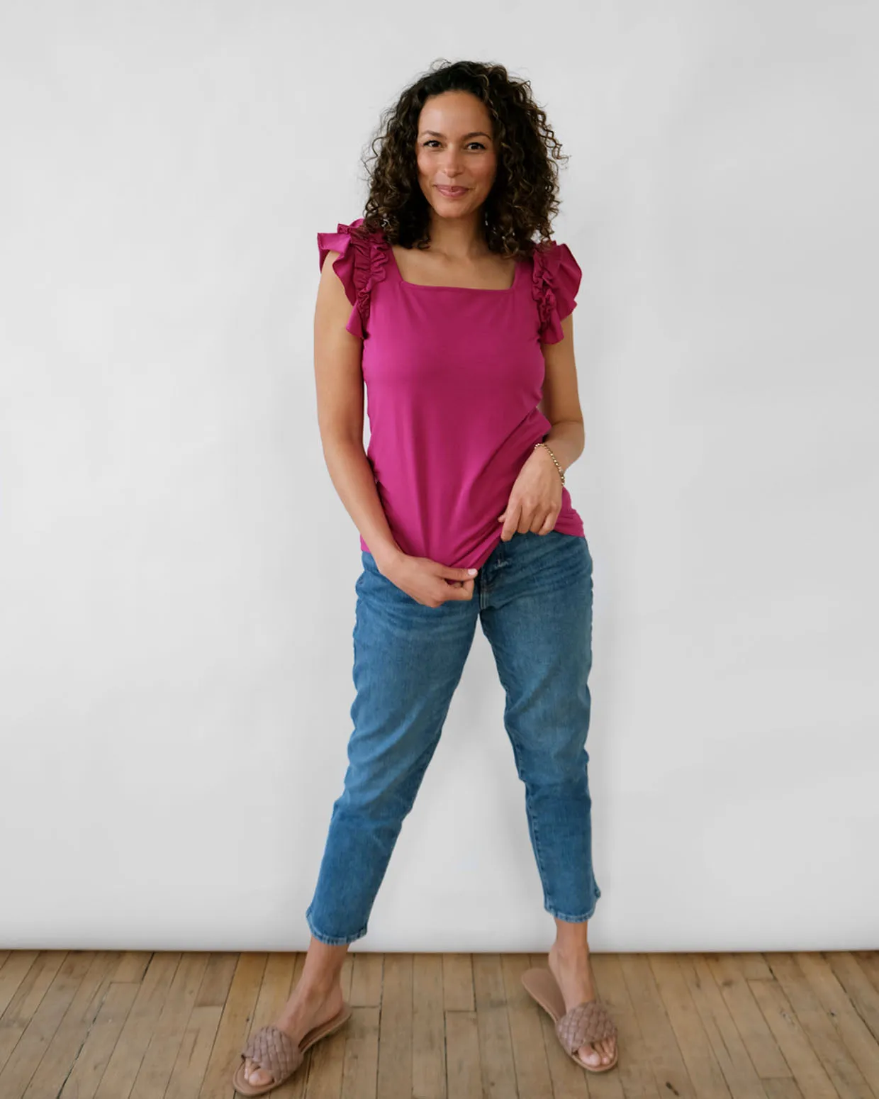 DOLLY tank in Orchid