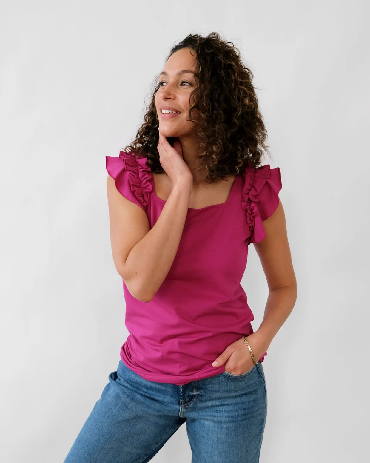 DOLLY tank in Orchid
