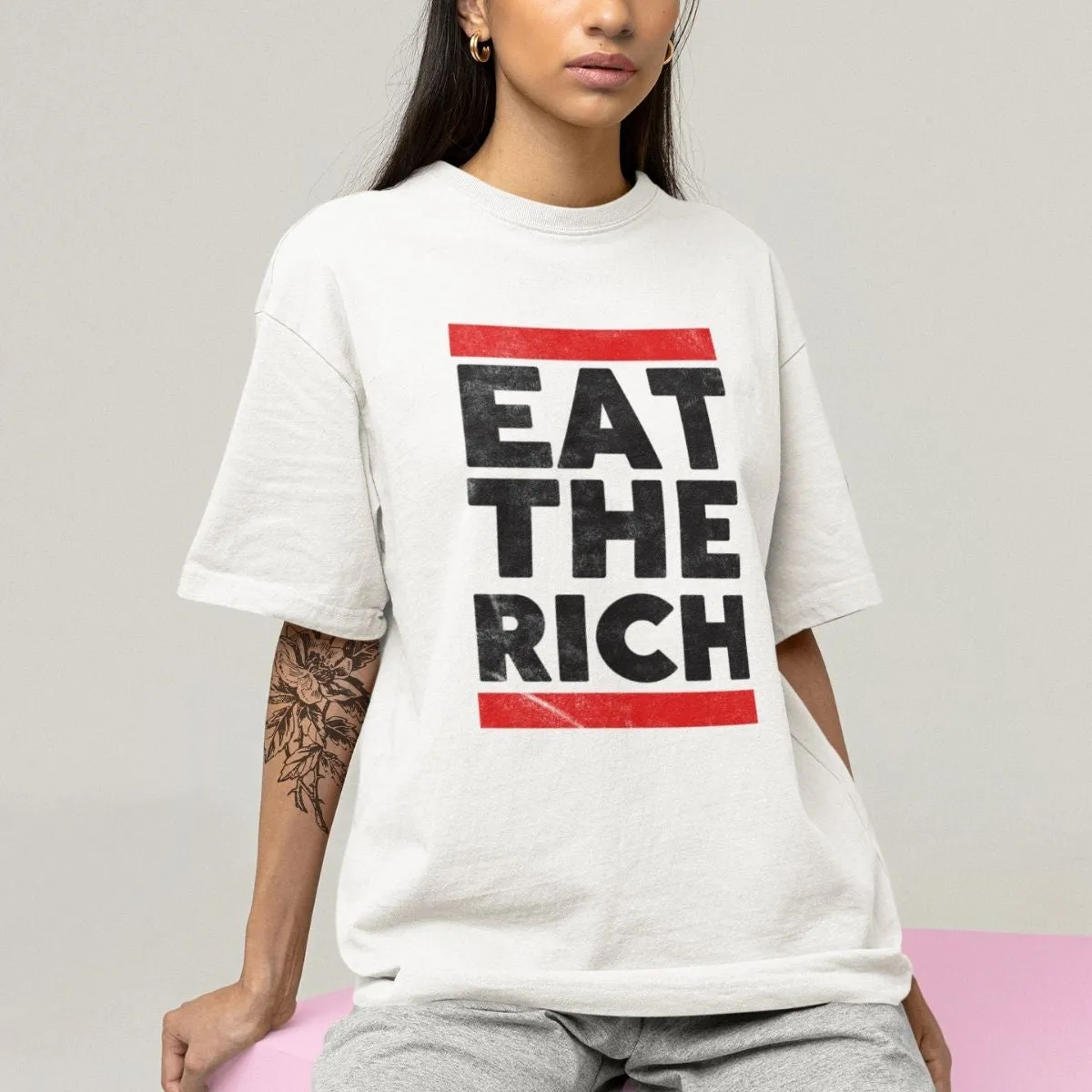 Eat The Rich Feminist T-Shirt