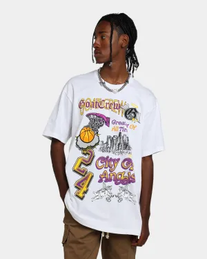 Goat Crew City Of Angels All Over T-Shirt White