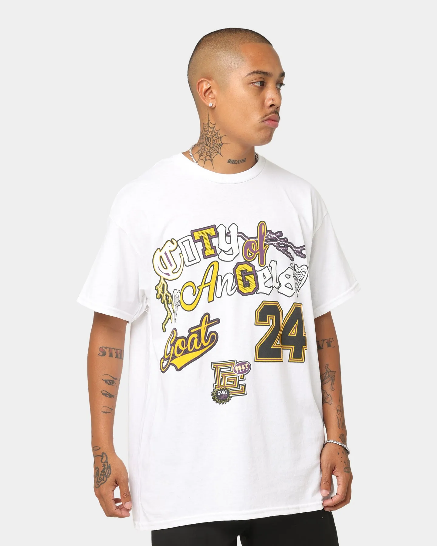 Goat Crew City Of Angels T-Shirt White