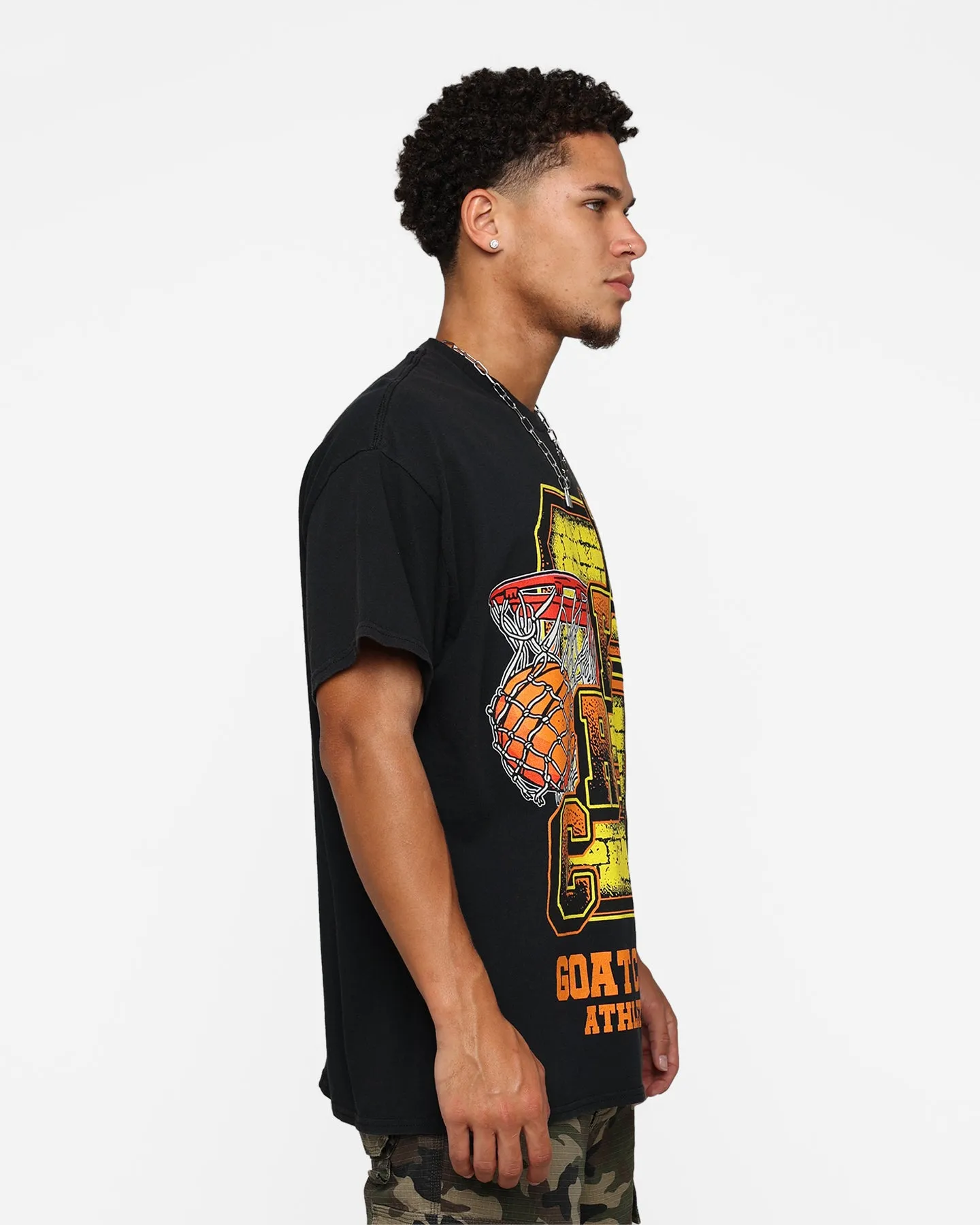 Goat Crew G.Crew Athletics T-Shirt Black Wash