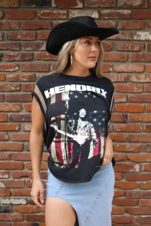 Jimi Hendrix Double-Sided Chain Tank