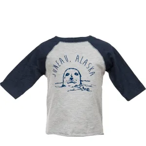 Juneau Seal Baseball Tee - Youth