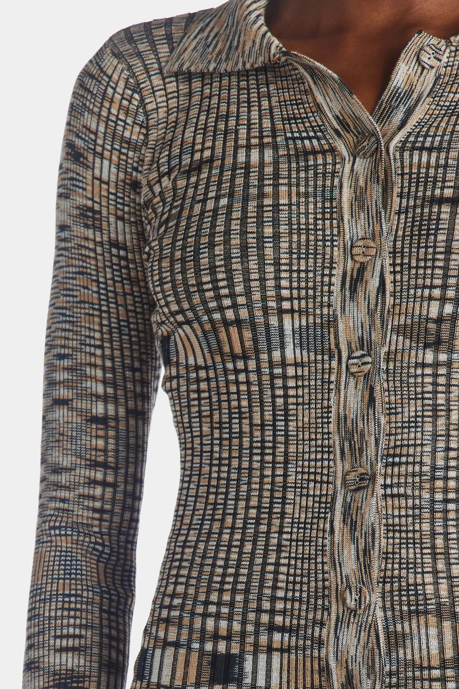Kia Collared Knit Top