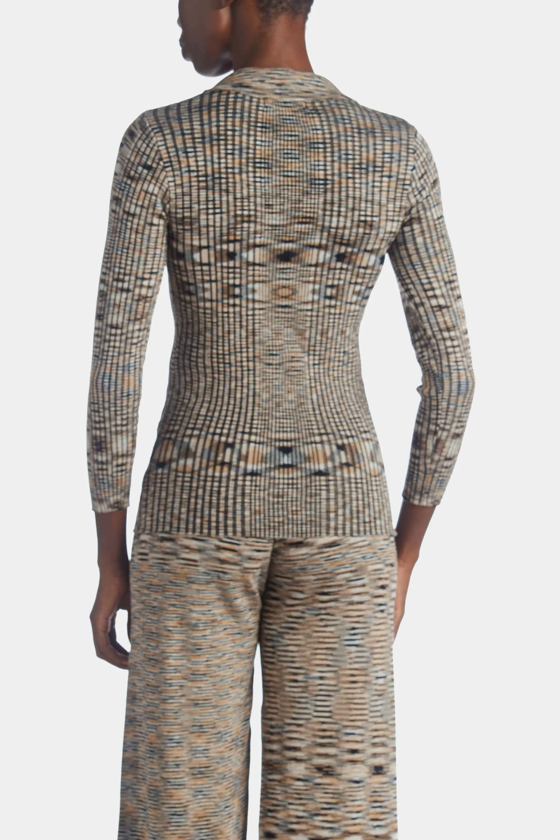 Kia Collared Knit Top