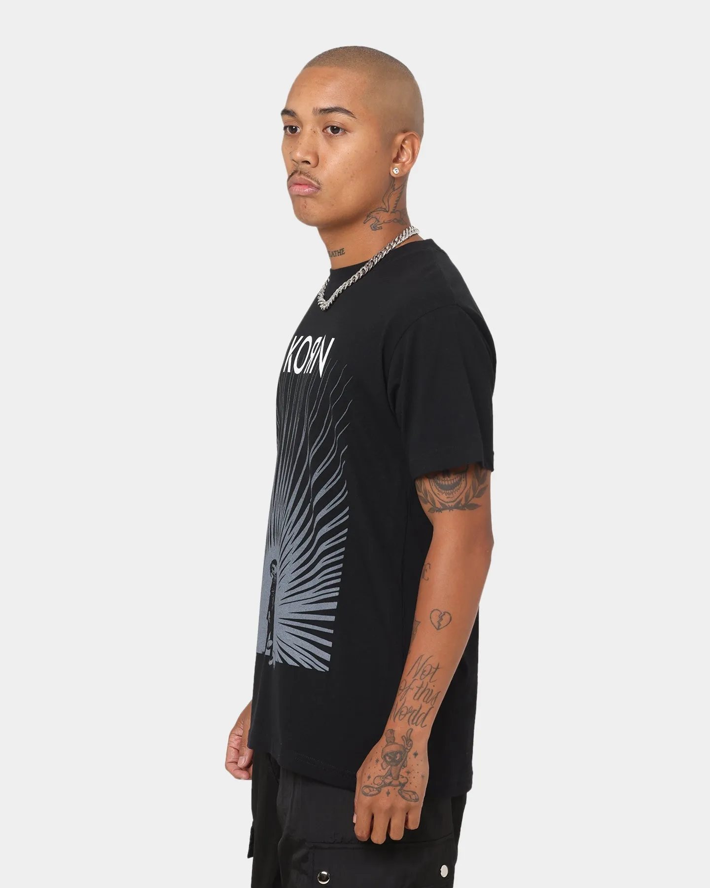 Korn Radiate Glow T-Shirt Black