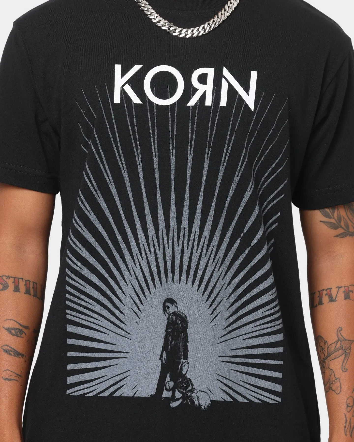 Korn Radiate Glow T-Shirt Black