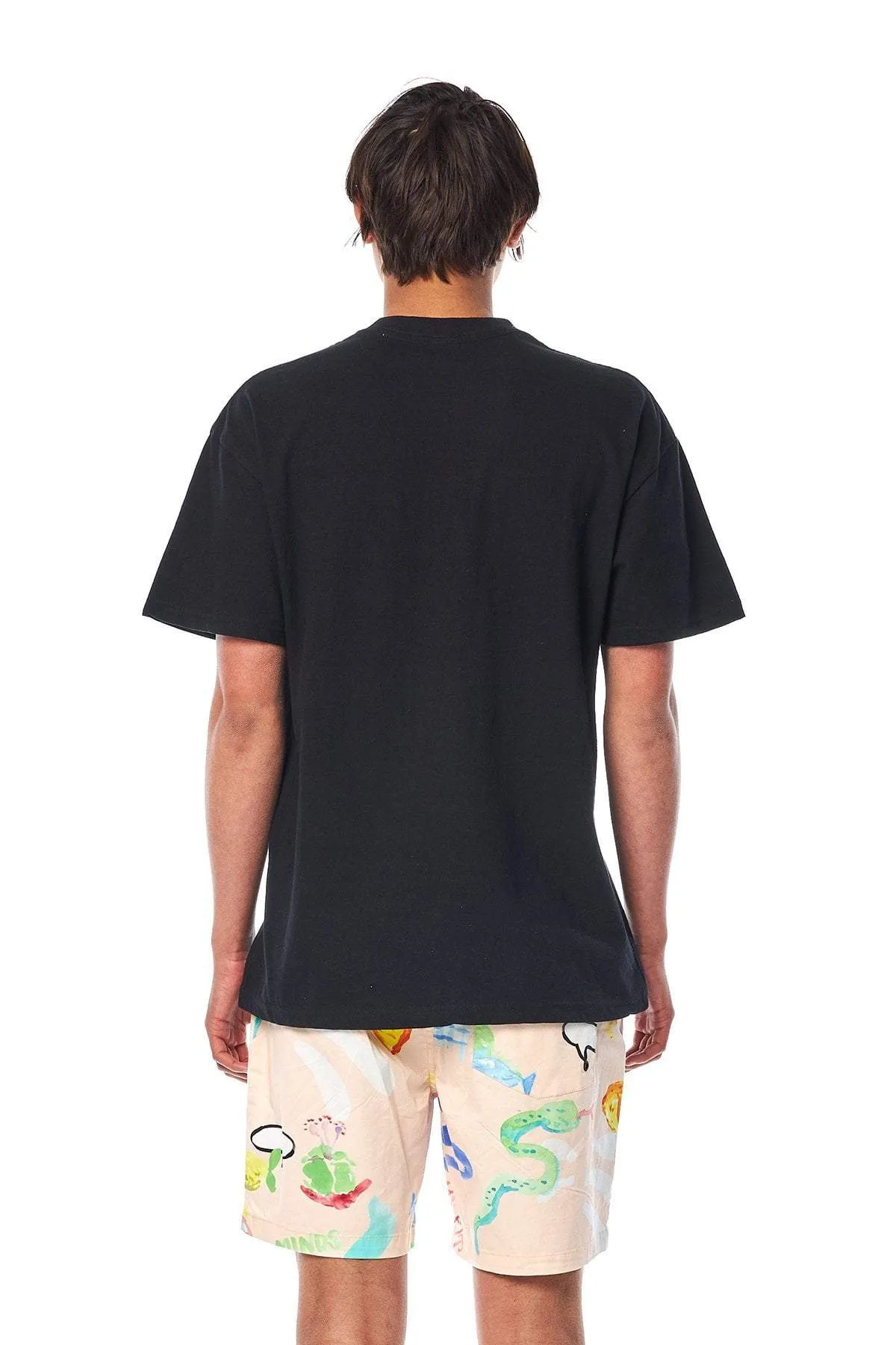 MISFIT YE ANNUALE 50/50 TEE - PITCH BLACK
