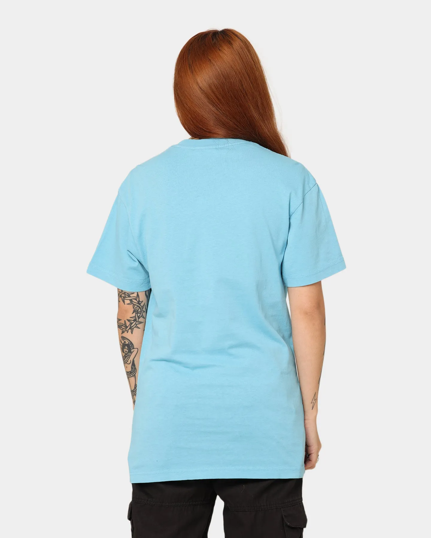National Collegiate Athletic Association Women's University of North Carolina Basketball Crest T-Shirt Carolina Blue