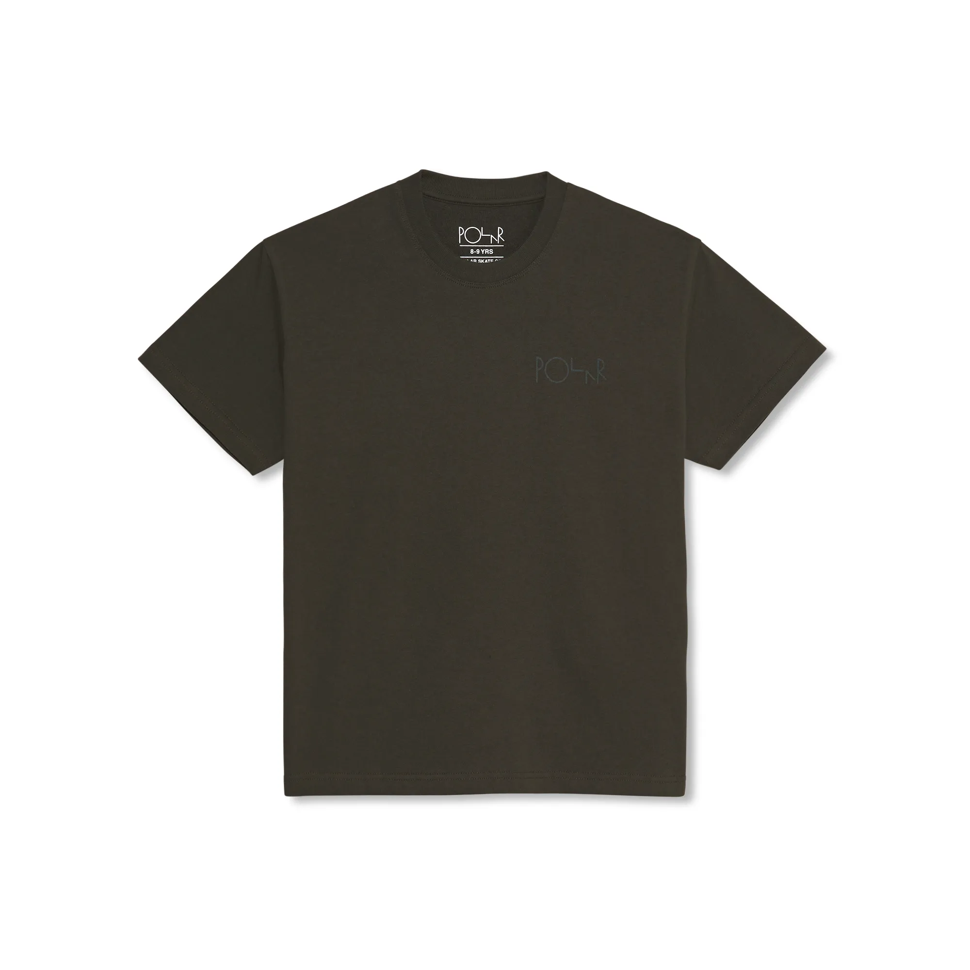 Polar Stroke Logo Dirty Tee Black