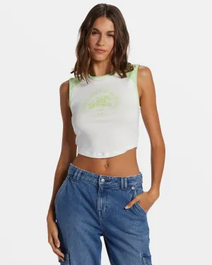 Roxy Surfing Original Tank Top - Coastal Fjord